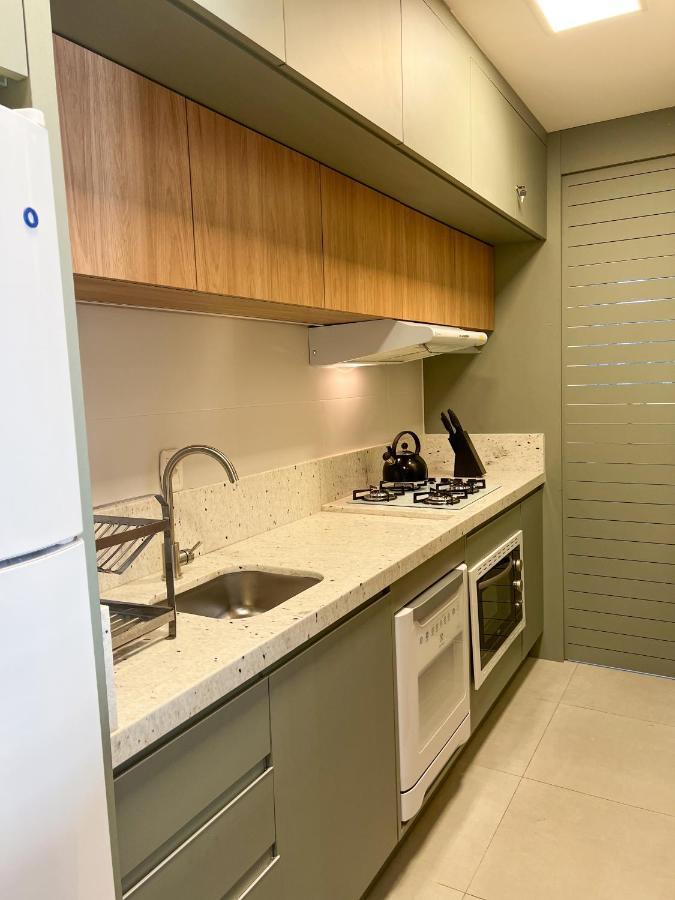 Apto Moderno Com Lareira, Piscina Aquecida E Infra Completo Em Gramado Luaran gambar